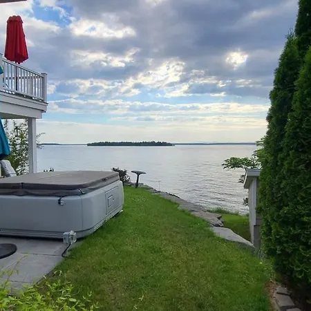 Loza House Adirondack Screened-In Porch Unit Lake Front Plattsburgh Exterior foto