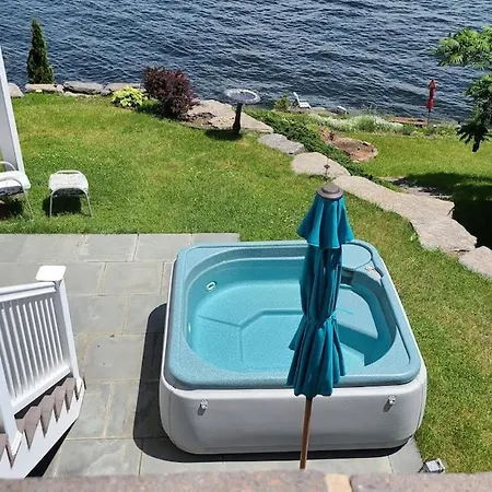 Loza House Adirondack Screened-In Porch Unit Lake Front Plattsburgh Exterior foto